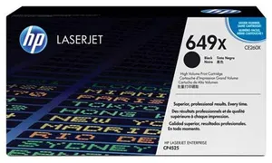 HP Original Toner CE260X, black, 17000S, HP 649X, high capacity, HP Color LaserJet CP4525, O